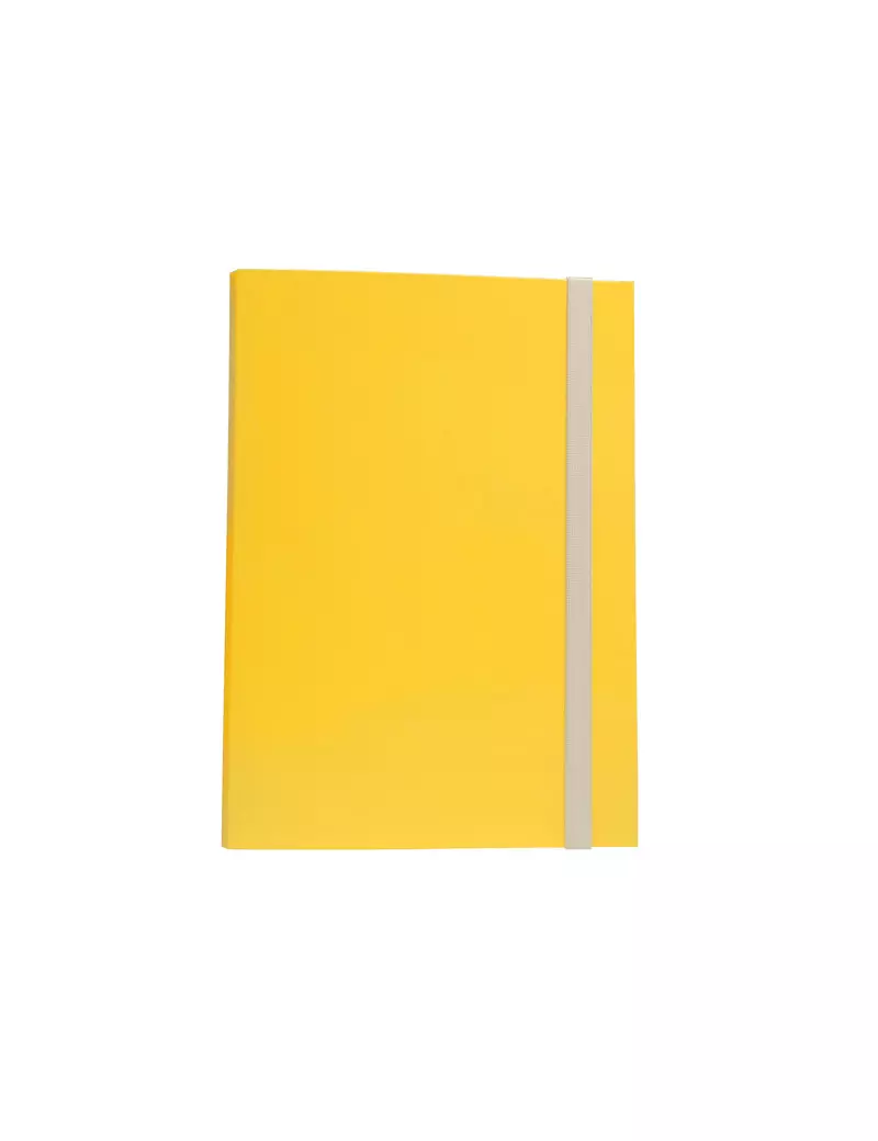 Cartellina 3 Lembi con Elastico Piatto Starline - 25x34 cm - OD0032LBXXXAE04 (Giallo Conf. 10)