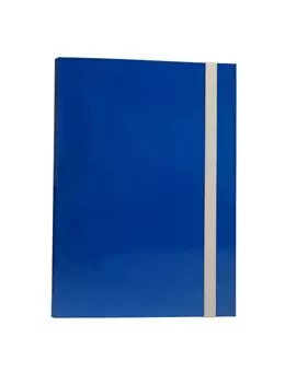 Cartellina 3 Lembi con Elastico Piatto Queen Starline - 25x34 cm - OD0032LBXXXAE01 (Blu Conf. 10)