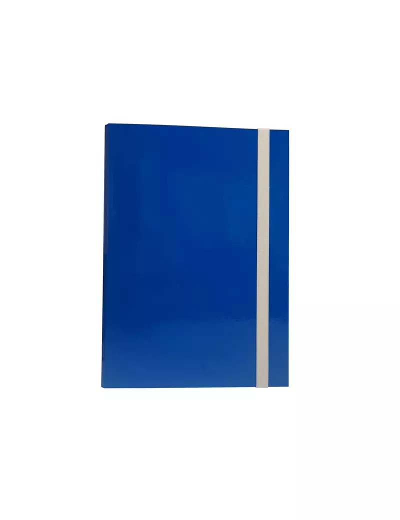 Cartellina 3 Lembi con Elastico Piatto Queen Starline - 25x34 cm - OD0032LBXXXAE01 (Blu Conf. 10)