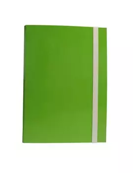 Cartellina 3 Lembi con Elastico Piatto Queen Starline - 25x34 cm - OD0032LBXXXAE20 (Verde Prato Conf. 10)