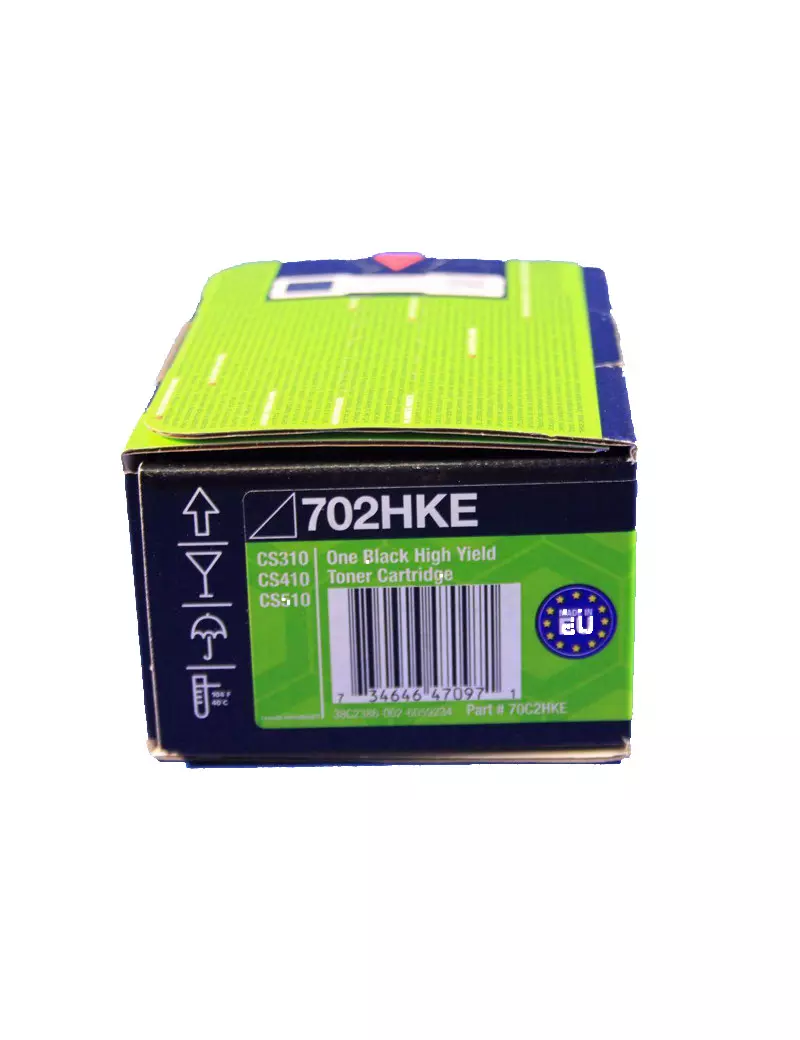 Toner Originale Lexmark 70C2HKE 702HK (Nero 4000 pagine)