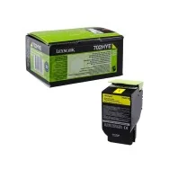 Toner Originale Lexmark 70C2HYE 702HY (Giallo 3000 pagine)