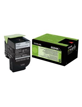 Toner Originale Lexmark 80C2HK0 802HK (Nero 4000 pagine)