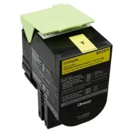 Toner Originale Lexmark 80C2HY0 802HY (Giallo 3000 pagine)