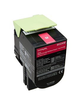 Toner Originale Lexmark 80C2XM0 802XM (Magenta 4000 pagine)