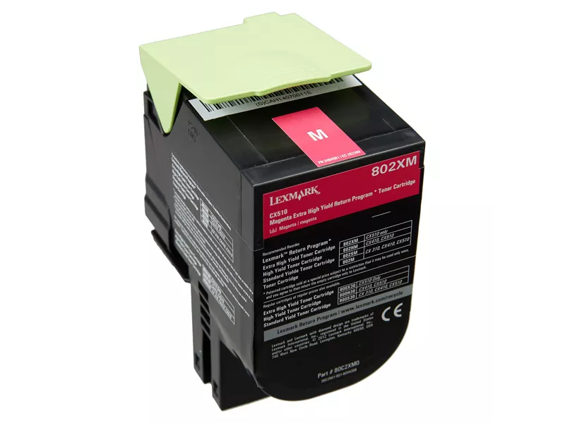 Toner Originale Lexmark 80C2XM0 802XM (Magenta 4000 pagine)