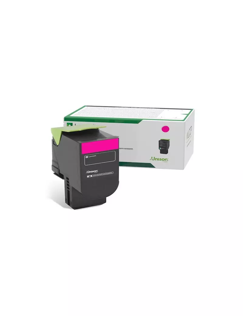 Toner Originale Lexmark 78C20M0 (Magenta 1400 pagine) Toner Originale Lexmark 78C20M0 (Magenta 1400 pagine)