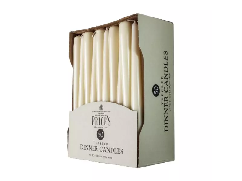 Candele Coniche a Candela Price's - TDC005016 (Avorio Conf. 50)