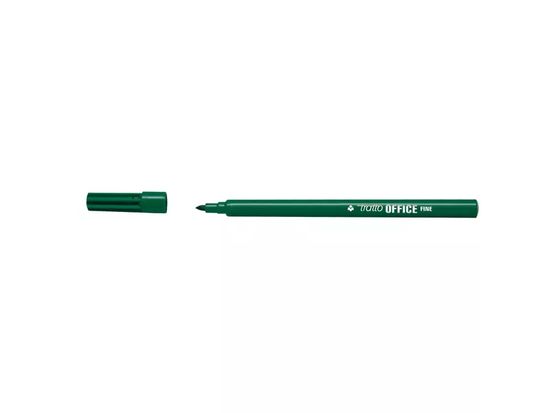 Pennarello Tratto Office Fila - 0,7 mm - 730503 (Nero Conf. 12)