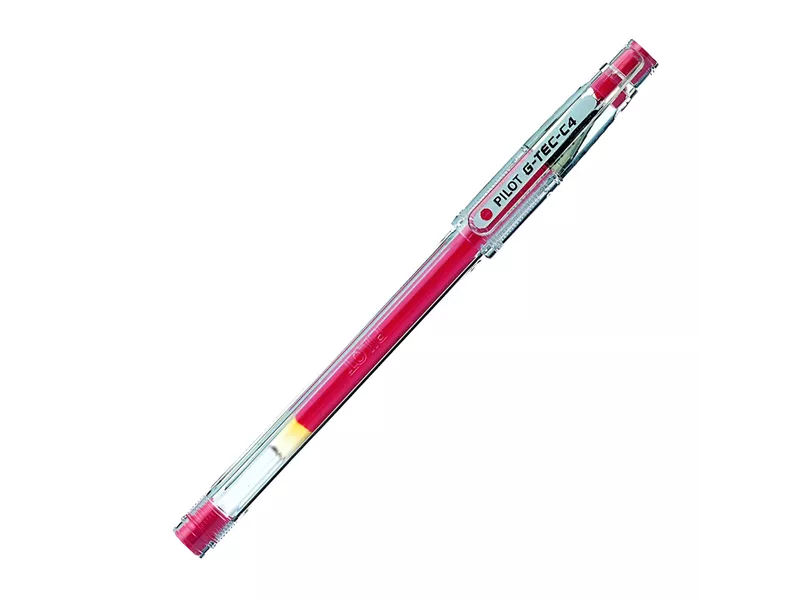 Penna Gel G-Tec-C4 Pilot - 0,4 mm - 011652 (Rosso)