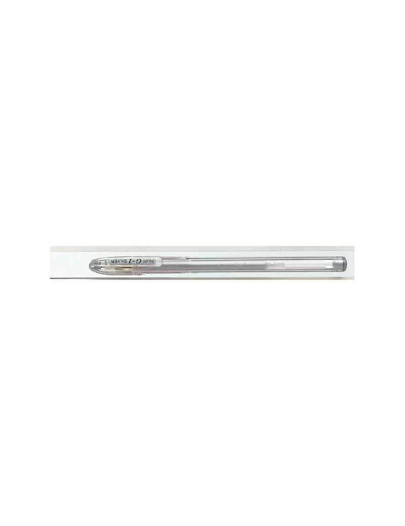 Penna Gel G-1 Pilot - 0,7 mm - 001682 (Argento Conf. 12) Penna Gel G-1 Pilot - 0,7 mm - 001682 (Argento Conf. 12)