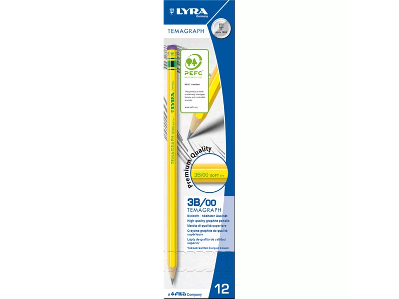 Matita Temagraph Fila - 3B - L1140103 (Conf. 12)