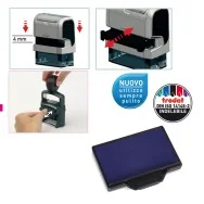 Tamponcino di Ricambio per Timbri Printy 6/53 Trodat - 1525 (Blu Conf. 3)