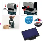 Tamponcino di Ricambio per Timbri Printy 6/56 Trodat - 1530 (Blu Conf. 3)