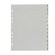 Intercalare in PPL Personalizzabile Favorit - 12 Tasti - 400006688 (Grigio)