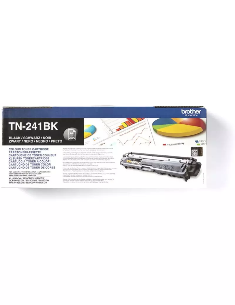 Toner Originale Brother TN-241BK (Nero 2500 pagine)