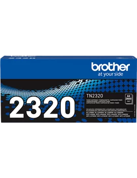 Toner Originale Brother TN-2320 TWIN (Nero 2600 pagine Conf. 2)