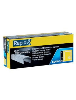 Punti Metallici per Cucitrice ad Alti Spessori Duax Rapid - 13/10 - 11840600 (Conf. 5000)