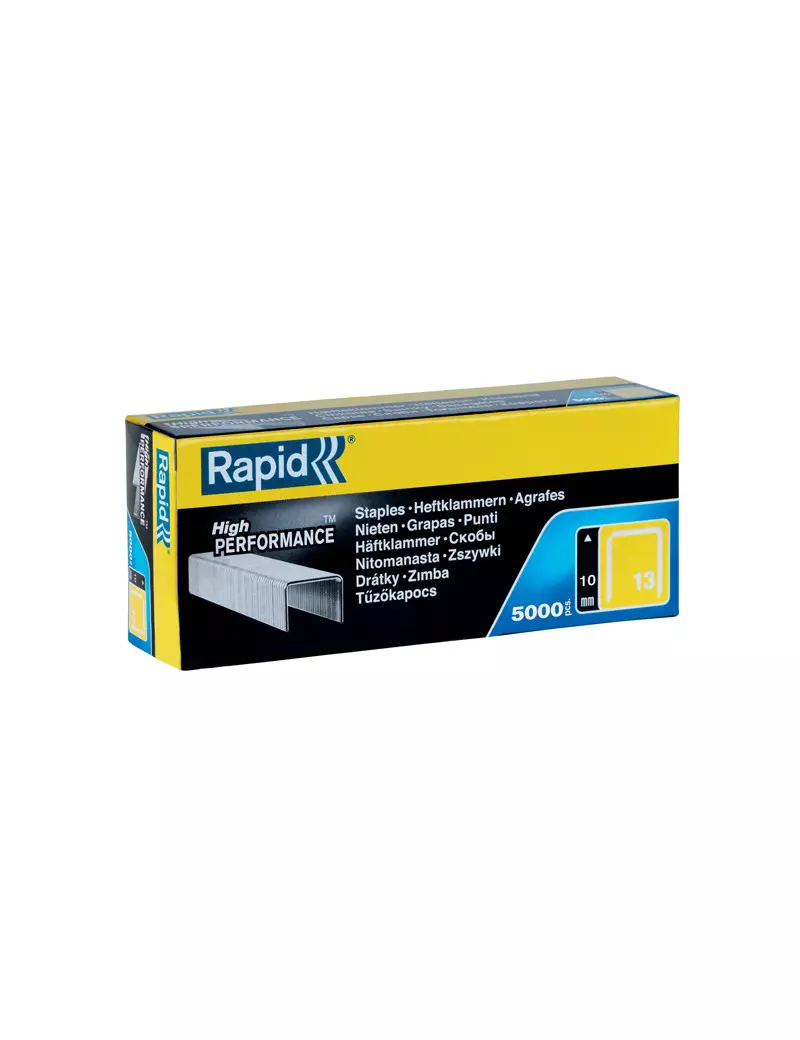 Punti Metallici per Cucitrice ad Alti Spessori Duax Rapid - 13/10 - 11840600 (Conf. 5000) Punti Metallici per Cucitrice ad Alti Spessori Duax Rapid - 13/10 - 11840600 (Conf. 5000)