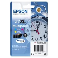 Cartuccia Originale Epson T271540 27XL (Ciano Magenta Giallo XL)