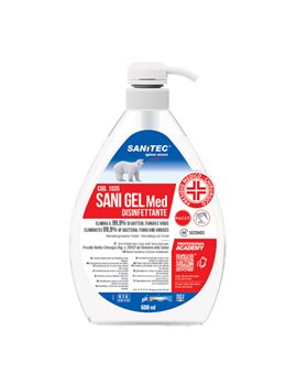 Disinfettante Mani Igienizante SaniGel Med Sanitec - 1035 - 600 ml