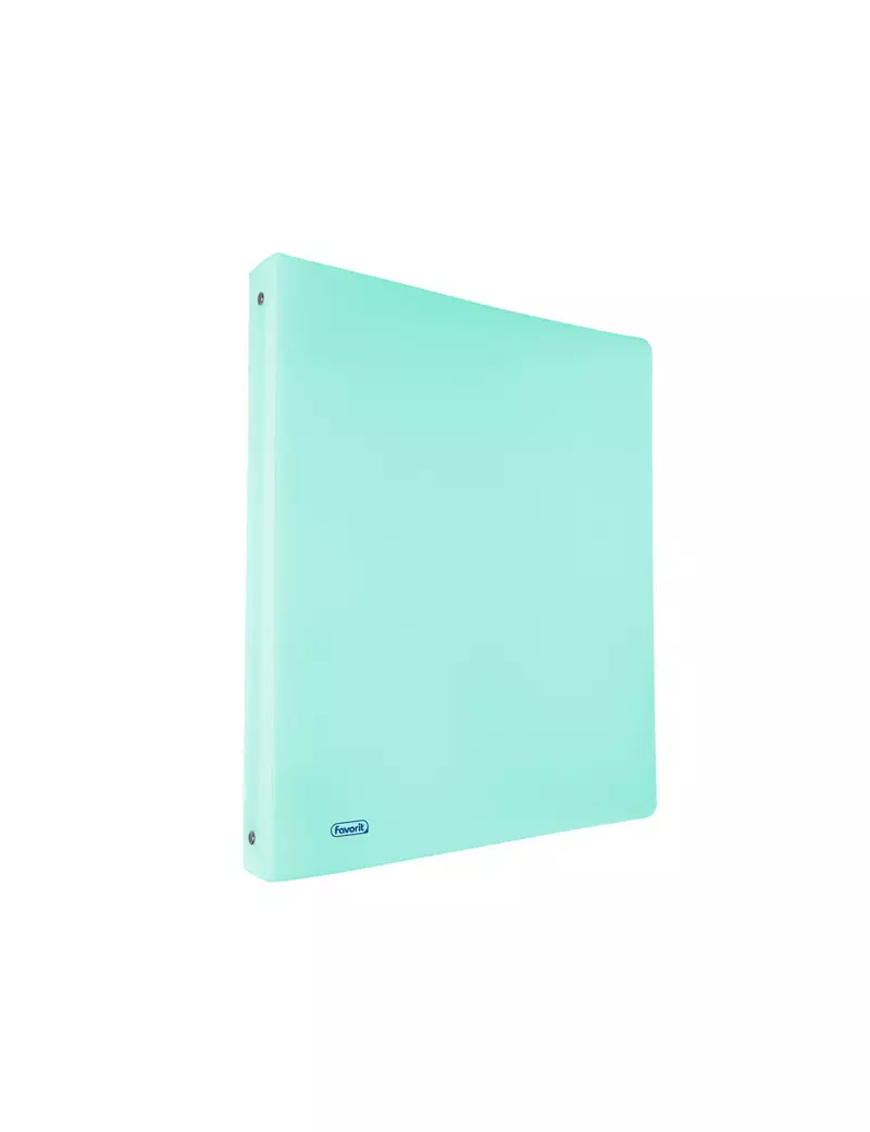Raccoglitore Pastel Favorit - A4 - 4 Anelli Tondi 15 mm - Dorso 1,5 cm - 400116635 (Azzurro) Raccoglitore Pastel Favorit - A4 - 4 Anelli Tondi 15 mm - Dorso 1,5 cm - 400116635 (Azzurro)