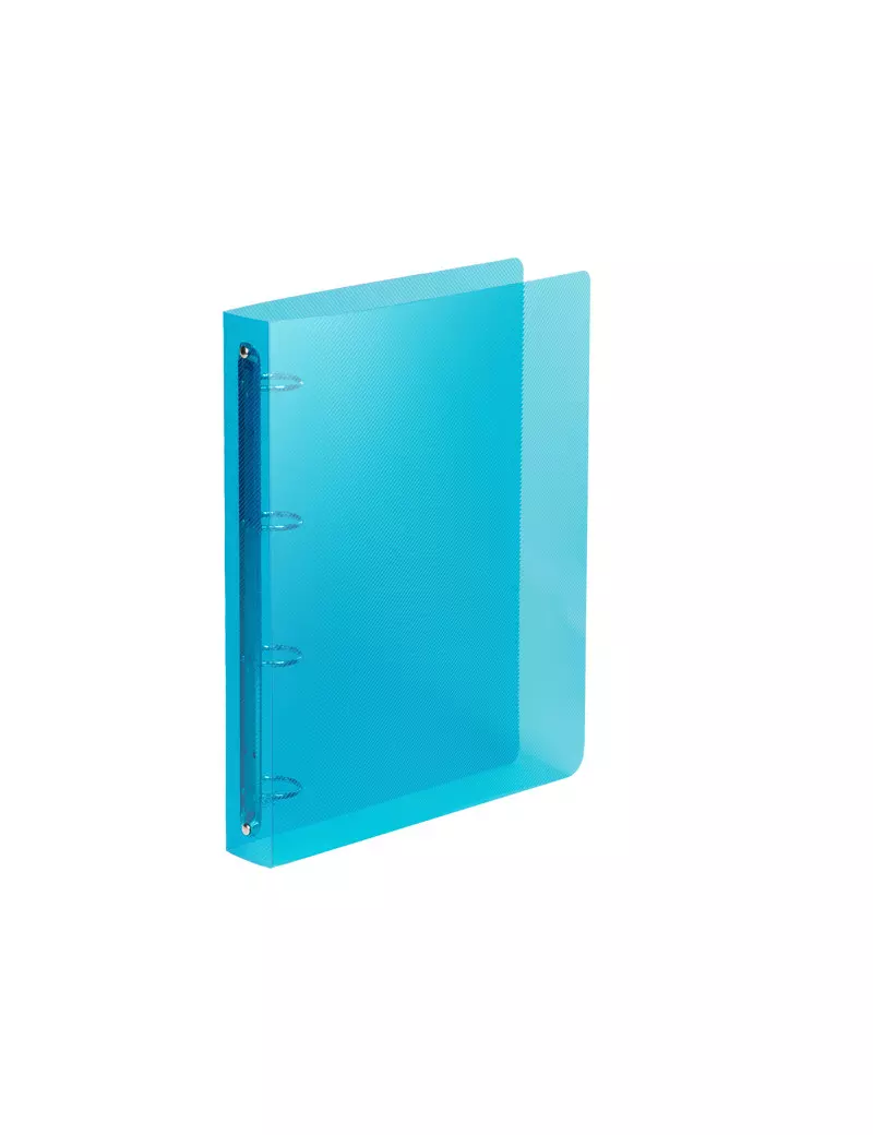 Raccoglitore in PPL Lumina Favorit - A4 - 4 Anelli Tondi 30 mm - 400116632 (Blu) Raccoglitore in PPL Lumina Favorit - A4 - 4 Anelli Tondi 30 mm - 400116632 (Blu)