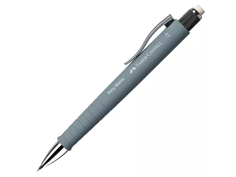 Portamine Poly Matic Faber Castell - 0,7 mm - 133388 (Grigio) Portamine Poly Matic Faber Castell - 0,7 mm - 133388 (Grigio)