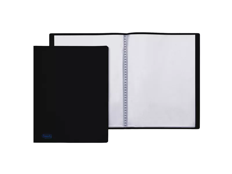 Portalistino Sviluppo Favorit - 22x30 cm - 60 Buste - 400035527 (Nero Liscio)