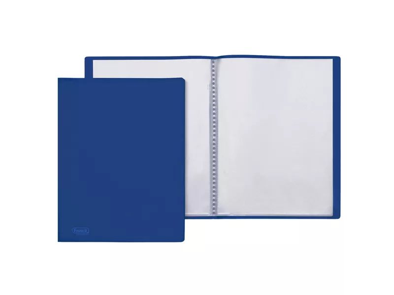 Portalistino Sviluppo Favorit - 22x30 cm - 80 Buste - 100460311 (Blu Goffrato)