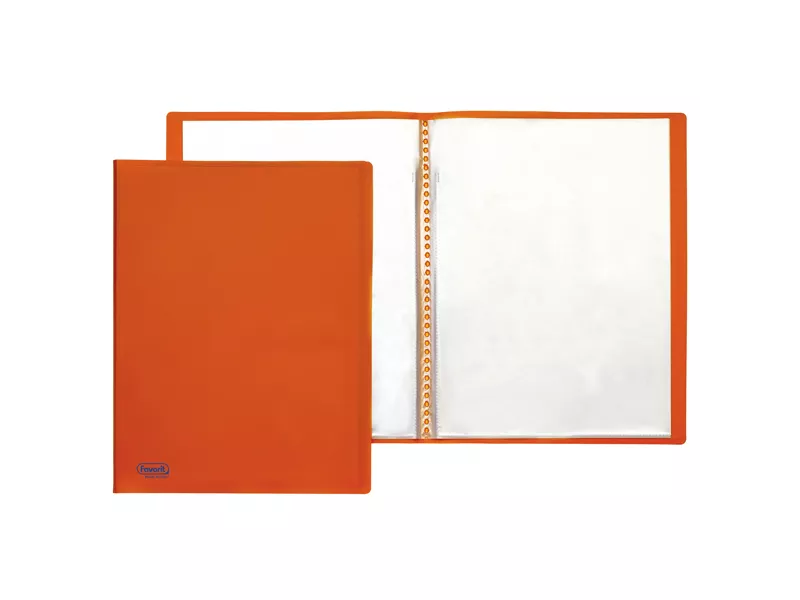 Portalistino Sviluppo Favorit - 22x30 cm - 50 Buste - 100460285 (Arancione Goffrato)