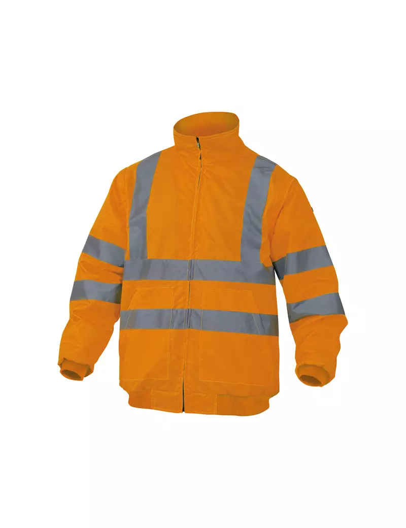 Giacca da Lavoro Reno HV Delta Plus - Taglia L - RENHVORGT (Arancione Fluo)