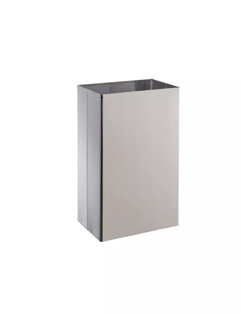 Cestino Gettacarte in Acciaio Inox Medial International - 25 Litri - 30x20x50 cm - 773002 (Argento) Cestino Gettacarte in Acciaio Inox Medial International - 25 Litri - 30x20x50 cm - 773002 (Argento)