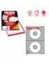 Etichette Adesive Rotonde A461 Coprenti Markin - 114,5 mm - 210A461COP (Bianco Conf. 100)