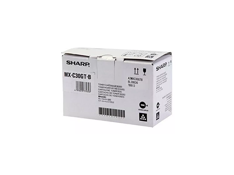 Toner Originale Sharp MX-C30GT-B (Nero 6000 pagine)