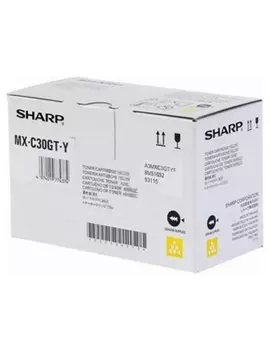 Toner Originale Sharp MX-C30GT-Y (Giallo 6000 pagine)