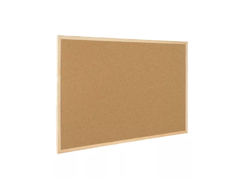 Lavagna in Sughero con Cornice in Legno Starline - 60x90 cm - MC070012010-STL