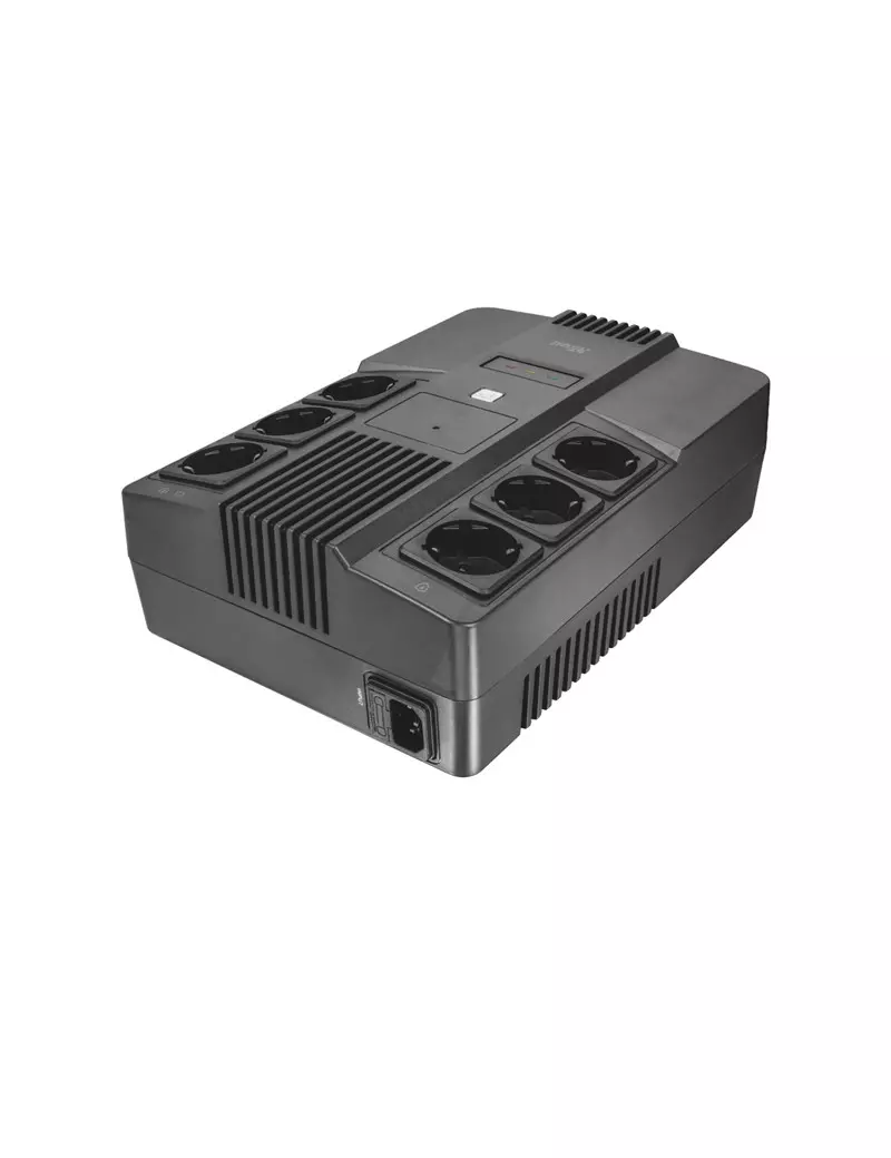 UPS Maxxon Trust - 6 Prese Standard - 800 VA - 23326 (Nero)