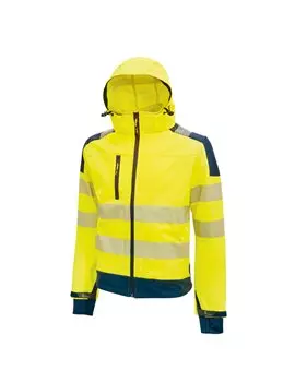 Giacca da Lavoro Softshell Alta Visibilità Miky U-Power - Taglia L - HL169YF-L (Giallo Fluo)