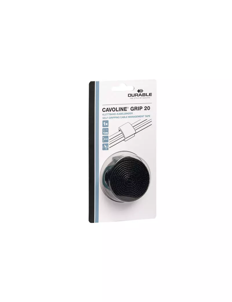 Fascette Fermacavi Cavoline Grip 20 Durable - 100x2 cm - 5032-01 (Nero) Fascette Fermacavi Cavoline Grip 20 Durable - 100x2 cm - 5032-01 (Nero)