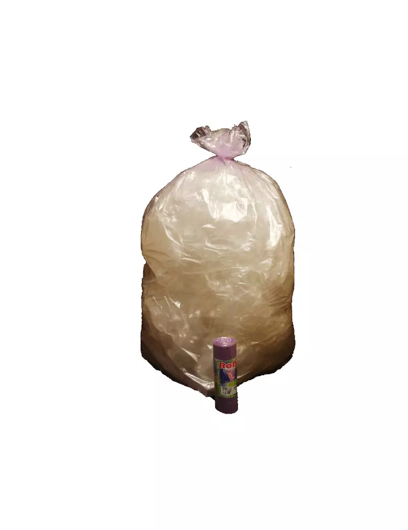 Sacco Immondizia Rolsac - 70x110 cm - 110 Litri - 10468 (Viola Trasparente Conf. 10) Sacco Immondizia Rolsac - 70x110 cm - 110 Litri - 10468 (Viola Trasparente Conf. 10)