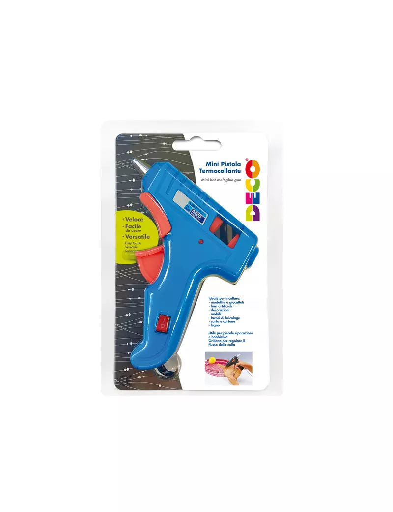 Pistola per Colla a Caldo TG02M CWR - 20 W - 12557 (Blu) Pistola per Colla a Caldo TG02M CWR - 20 W - 12557 (Blu)