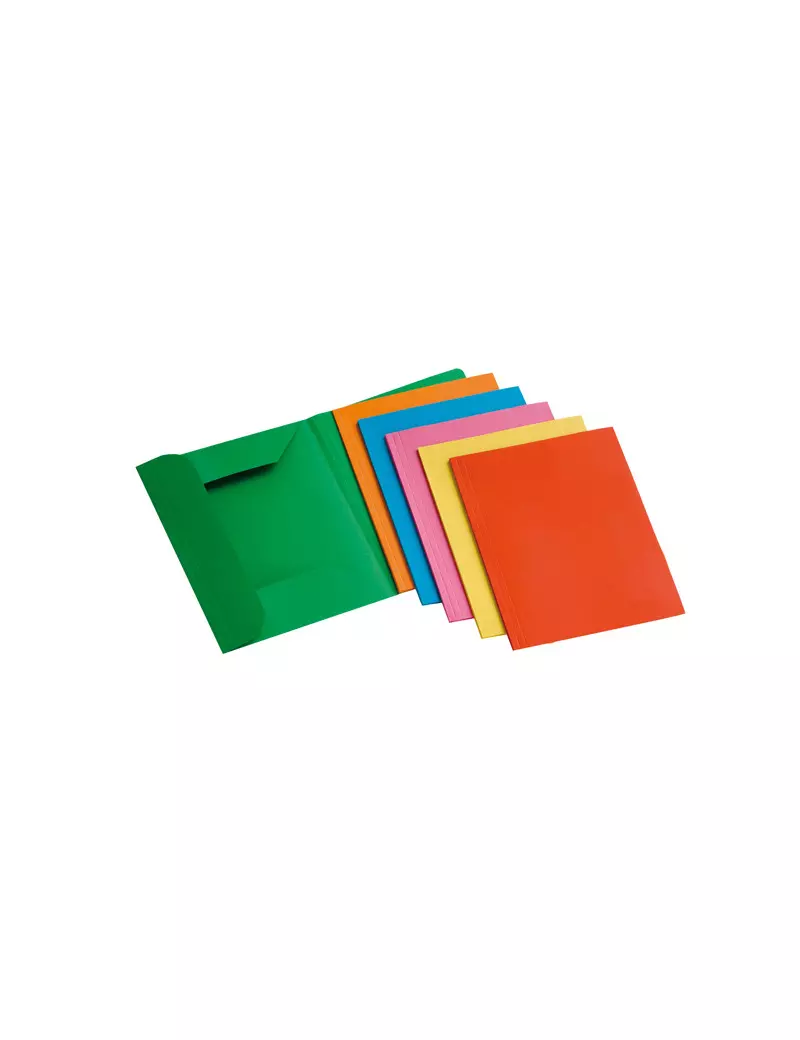 Cartellina in Cartoncino Brefiocart - 3 Lembi - 25x33 cm - 200 g - 0205009 (Assortiti Conf. 12) Cartellina in Cartoncino Brefiocart - 3 Lembi - 25x33 cm - 200 g - 0205009 (Assortiti Conf. 12)