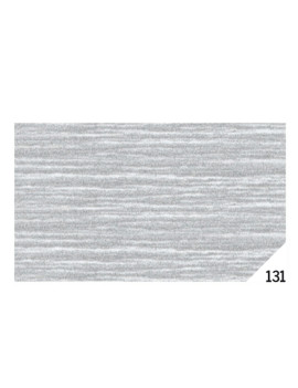 Carta Crespa Rex Sadoch - 50x150 cm - 60 g - METAL 131 (Argento Conf. 10)