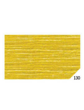 Carta Crespa Rex Sadoch - 50x150 cm - 60 g - METAL 130 (Oro Conf. 10)