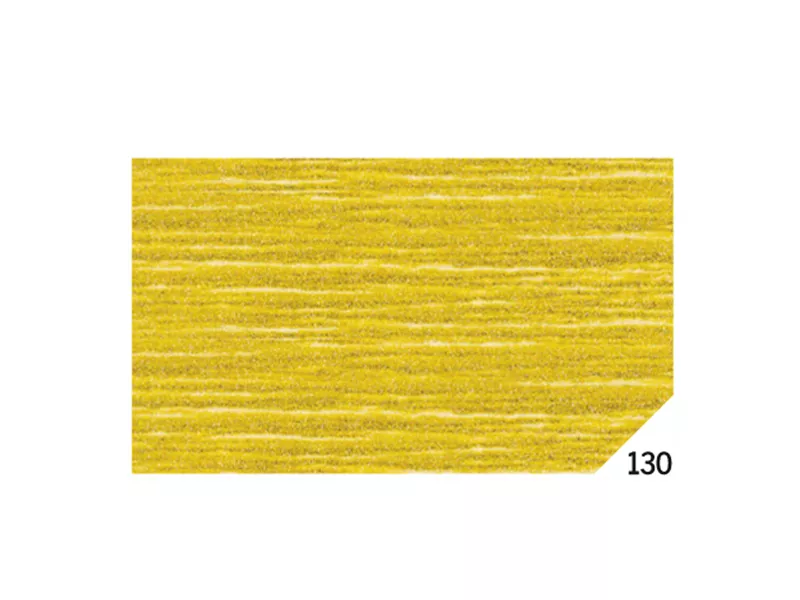 Carta Crespa Rex Sadoch - 50x150 cm - 60 g - METAL 130 (Oro Conf. 10) Carta Crespa Rex Sadoch - 50x150 cm - 60 g - METAL 130 (Oro Conf. 10)