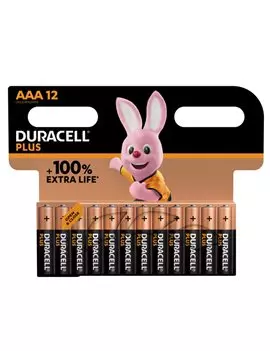 Pile Duracell Plus - Ministilo AAA - DU0221 (Conf. 12)