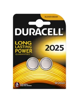 Pila Specialistica Duracell - CR2025 - 3V - DU21B2 (Conf. 2)