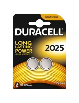 Pila Specialistica Duracell - CR2025 - 3V - DU21B2 (Conf. 2)