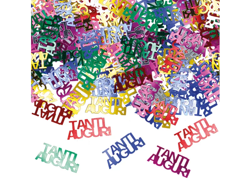 Coriandoli in Plastica Big Party - 15 g - 81195 (Assortiti Tanti Auguri) Coriandoli in Plastica Big Party - 15 g - 81195 (Assortiti Tanti Auguri)